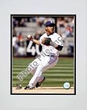 Tadahito Iguchi 2008 Fielding Action Double Matted 8O x 10O Photograph (Unframed)