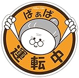 Na7na's Color ドライビングセーフティマグネットステッカー　ばあば運転中