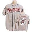 QUEENS POKER JERSEY GRAY SMALL