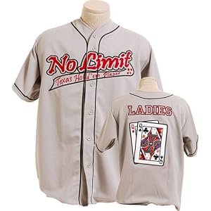 QUEENS POKER JERSEY GRAY SMALL