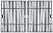 Music City Metals 60042 Matte Cast Iron Cooking Grid Replacement for Select Charbroil Gas Grill Models, Set of 2