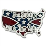 The South Will Rise Again Belt Buckle