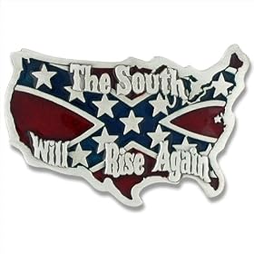 The South Will Rise Again Belt Buckle