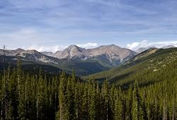 Colorado Rocky Mountains, Near Monarch Pass - 16"x20" Photographic Print by Brendan Reals