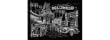 Famous Places Engraving Art Kit - Hollywood