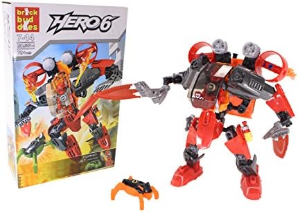 BRICKBUDDIES Compatible Hero Jet Machine and Minifigure