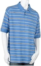 Dawson and Brooks Men's Yarn Dyed Jersey Striped Polo