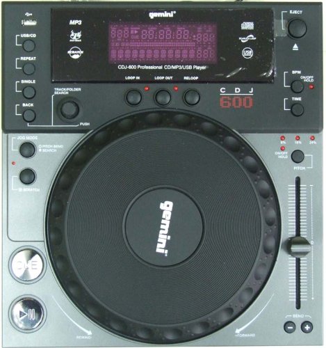 GEMINI CDJ-600 DJ用CDプレーヤー
