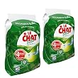Le Chat - Bulles Expert - Lessive Liquide en Doses - Eco-Recharge 24 Doses / 24 Lavages - Lot de 2