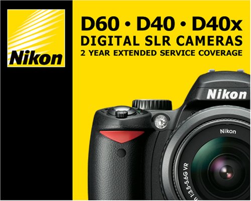 Nikon 2 - Year Extended Service Coverage Agreement for the Nikon D40 and D40x Digital SLR Cameras