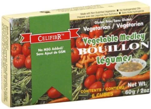 Celifibr Gluten Free Vegetable Medley Soup Cubes (24x2oz)