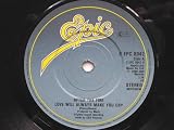 After The Fire Love Will Always Make You Cry 7" Epic SEPC8942 EX 1980