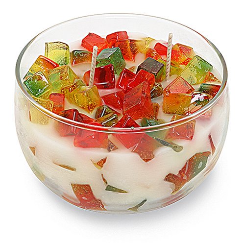 Primal Elements Color Bowl Candle, Winterfall, 12-Ounce Jar