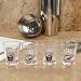 Oklahoma City Thunder 4-Pack Enhanced High Definition Design Shot Glass Set