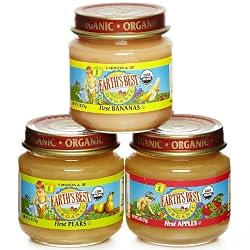 Earth's Best Organic 1st Fruit Starter Kit, 2.5 Ounce Jars (Pack of 12)