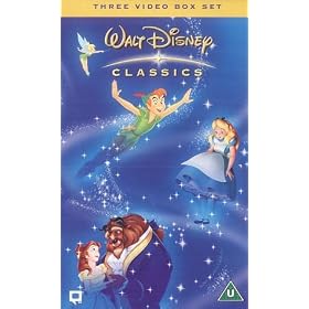 Disney Classics: Alice In Wonderland, Peter Pan, Beauty And The Beast [VHS] [1951]