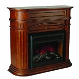 Pleasant Hearth Turin Chestnet Electric Fireplace