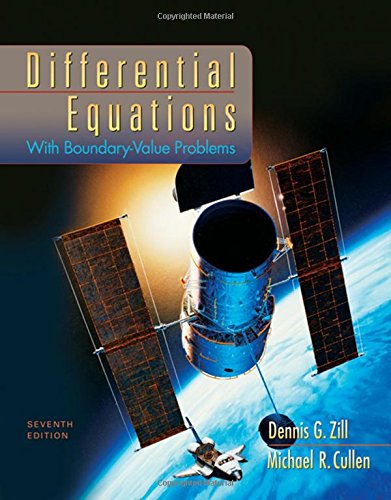 differential equations with boundary value problems