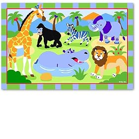 Olive Kids Wild Animals Bedding Coordinating Placemat by Olive Kids