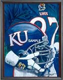 Kansas Jayhawks - "U of K Helmet Series" - Wall - Framed Giclee
