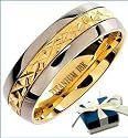 Mens Titanium Ring - New Boxed 8mm Mens Titanium Wedding Engagement Comfort Band Ring - Size W (other sizes are available)