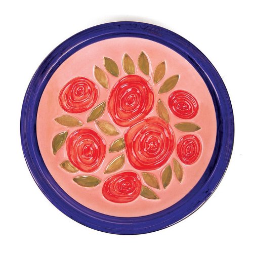 Achla Designs Pink Roses Bowl
