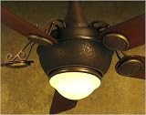 Casablanca 52 Ceiling Fan Monaco Oil-Rubbed Bronze with Cognac Leather #MONH-73