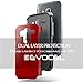 Evocel EVO-SAMG360-SA03 Dual Layer Series Hybrid Armor Protector Case for Galaxy Core Prime / Prevail LTE - Fire Engine Red
