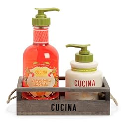 Fruits and Passion's Cucina Regenerating Hand Care Duo Rack Arancia Dolce