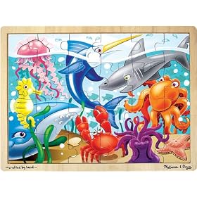 Melissa and Doug Under the Sea Jigsaw (24 pc) by Melissa & Doug