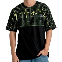 Alpinestars Heartbeat Men's Short-Sleeve Casual Wear Shirt - Black