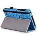 MoKo LG G Pad 7.0 Case - Slim Folding Cover Case for LG G Pad V400 / V410 (LTE) / VK410 / UK410 / LK430 (G Pad F7.0) 7-Inch Android Tablet, Cutie Charm BLUE (With Smart Cover Auto Wake / Sleep)