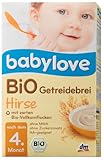 Babylove Getreidebrei Hirse, 6er Pack (6 x 250 g) - Bio