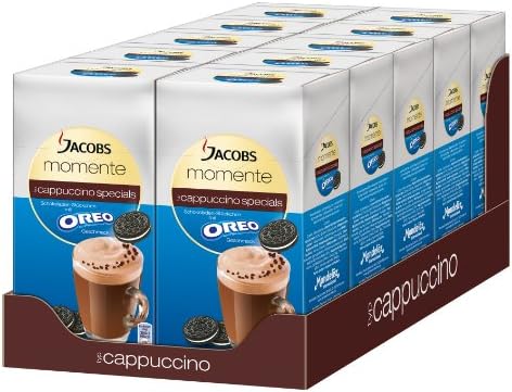 Jacobs Cappuccino Specials Oreo, Pack of 10, 10 x 10 Servings