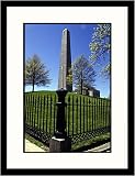 Great American Picture IS629287 Bunker Hill National Monument, Massachusetts Framed Photograph - Eun