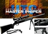 UTG Airsoft KIT Master Sniper Rifle, Scope, Bipod