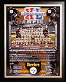 2005 Pittsburgh Steelers Super Bowl XL Champions 13 x 16 Plaque from Healy Pro