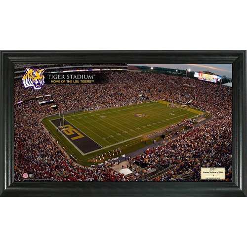 Highland Mint Louisiana State University Stadium Gridiron Photo at Amazon.com