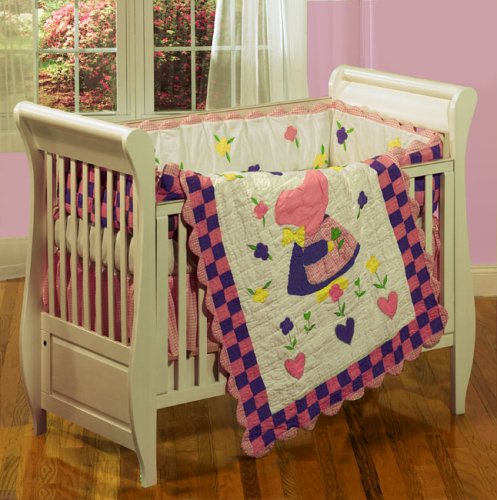 How Does Your Garden Grow Three piece Crib Set