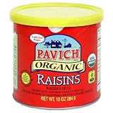 Review Pavich  / Pavich Organic Raisins, 10-Ounces (Pack of 12)