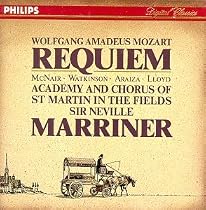 Mozart: Requiem / McNair, Watkinson, Araiza, Lloyd; Marriner