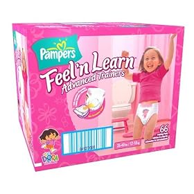 Pampers Feel 'n Learn Advanced Trainers for Girls 66-Count