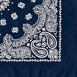 Trainmen Bandana, Navy, Jumbo 27``