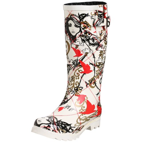 Chooka Women's VooDoo Graphics Rain Boot
