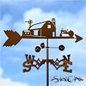 FARM - JOHN DEERE Weathervane