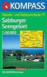  : Kompass Karten, Salzburger Seengebiet: Wander-, Bike- und Skitourenkarte. GPS-geeignet (Kompass-Wanderkarten)