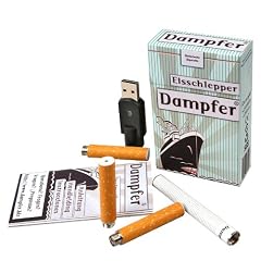 eZigarette Dampfer Eisschlepper Menthol - Elektronische Zigarette Starter Kit mit 00 mg Nikotin