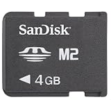 Sandisk 4GB M2 Memory Stick Micro (SDMSM2-4096, Bulk Package)