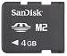 Sandisk 4GB M2 Memory Stick Micro (SDMSM2-4096, Bulk Package)