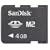 Sandisk 4GB M2 Memory Stick Micro (SDMSM2-4096/004G, Bulk Package)